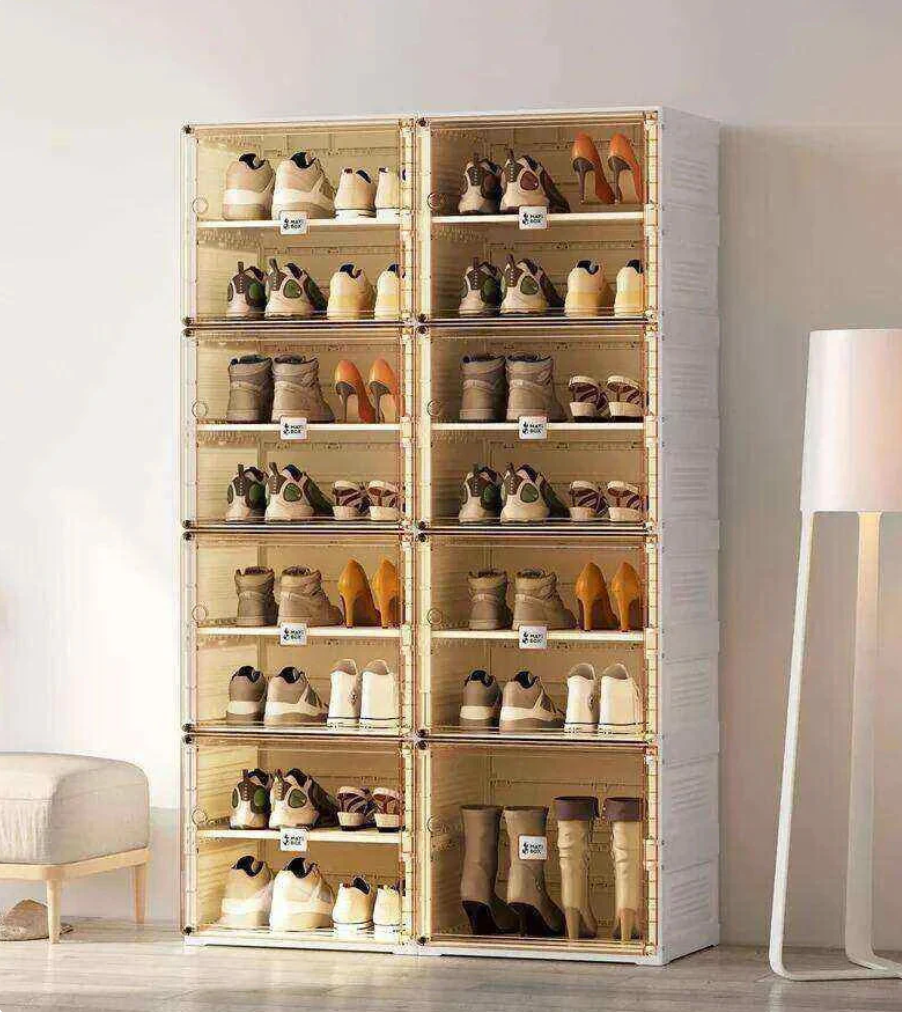 Smart Foldable Shoe Rack Shelf - 8 Layer | BUY 1 GET 1 FREE